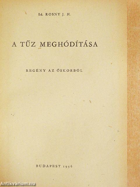 A tűz meghódítása