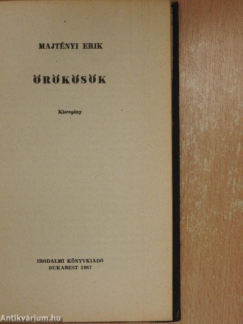 Örökösök (dedikált példány)