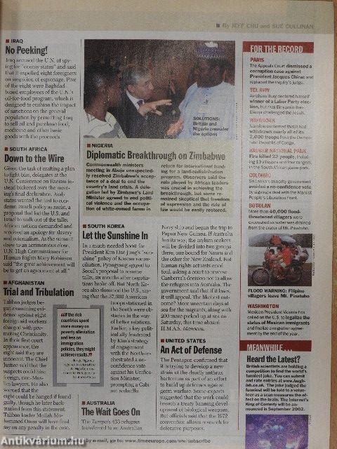 Time September 17, 2001