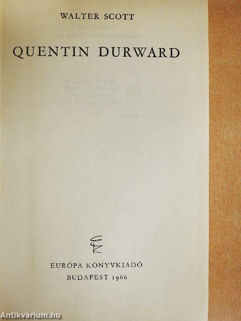 Quentin Durward