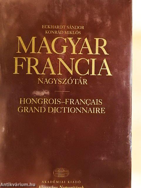 Magyar-francia nagyszótár