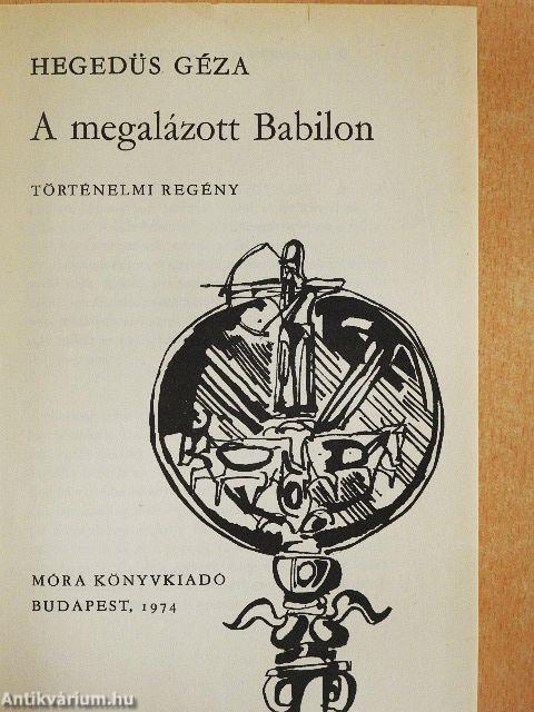 A megalázott Babilon