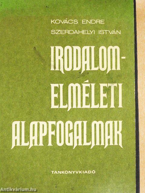 Irodalomelméleti alapfogalmak