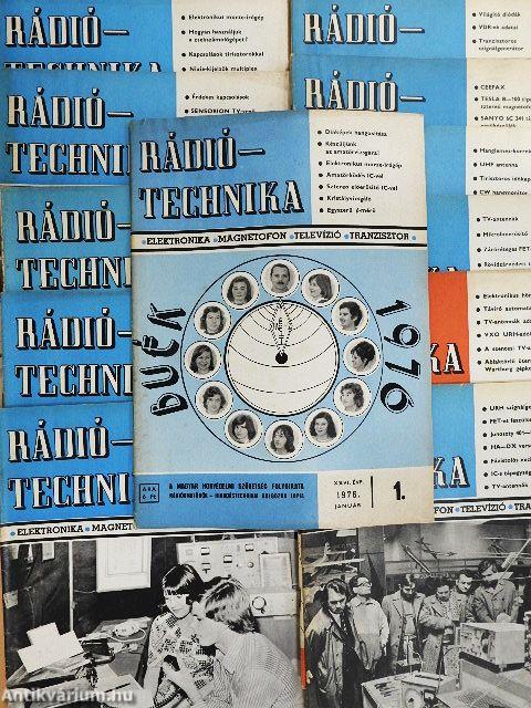 Rádiótechnika 1976. január-december