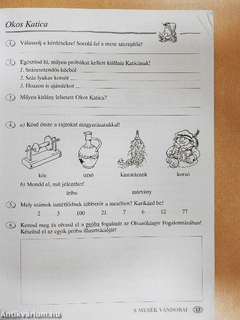 Olvasási munkafüzet 1.