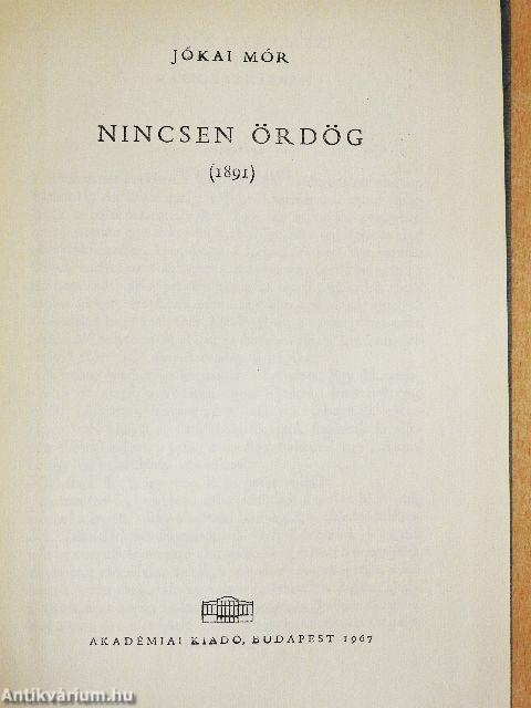 Nincsen ördög