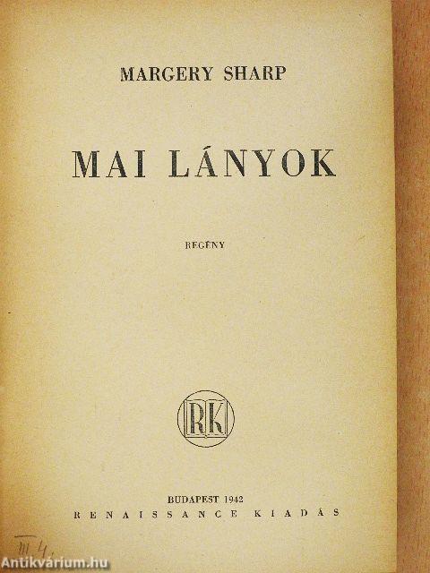 Mai lányok