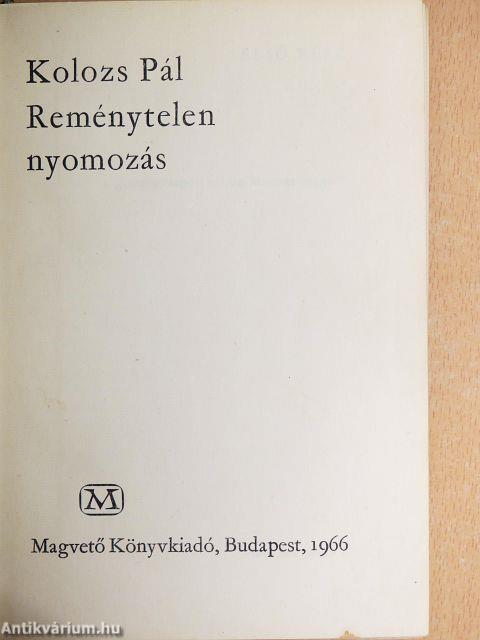 Reménytelen nyomozás