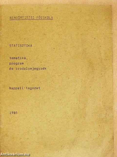 Statisztika
