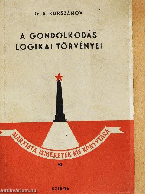 A gondolkodás logikai törvényei
