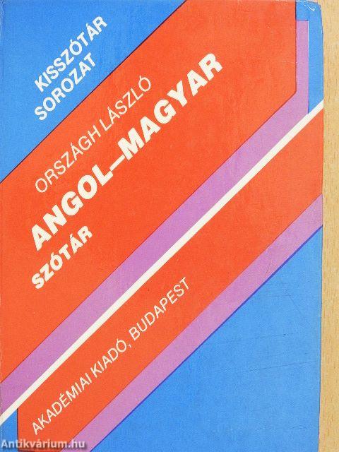 Angol-magyar szótár