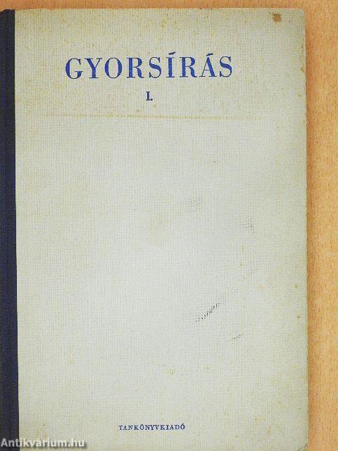 Gyorsírás I.
