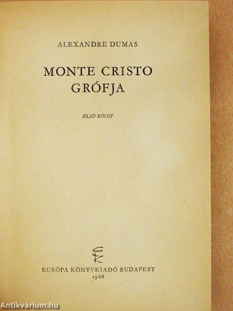 Monte Cristo grófja I-III.