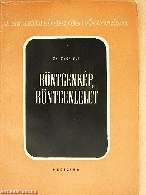 Röntgenkép, röntgenlelet