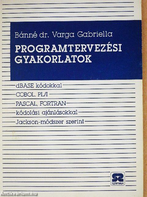 Programtervezési gyakorlatok