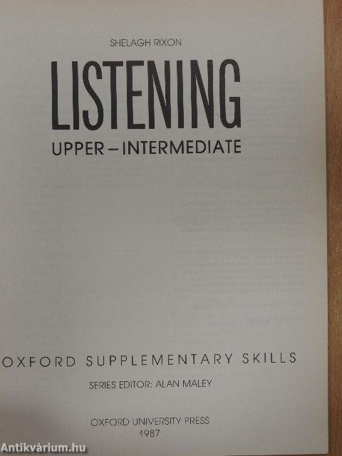 Listening - Upper-Intermediate