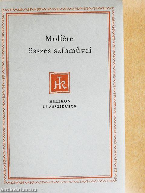 Moliére összes színművei I-II.