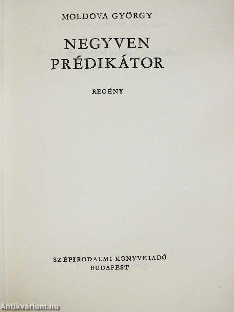 Negyven prédikátor