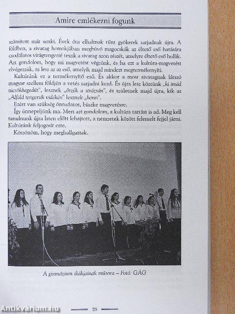 Karcagi kalendárium 2005