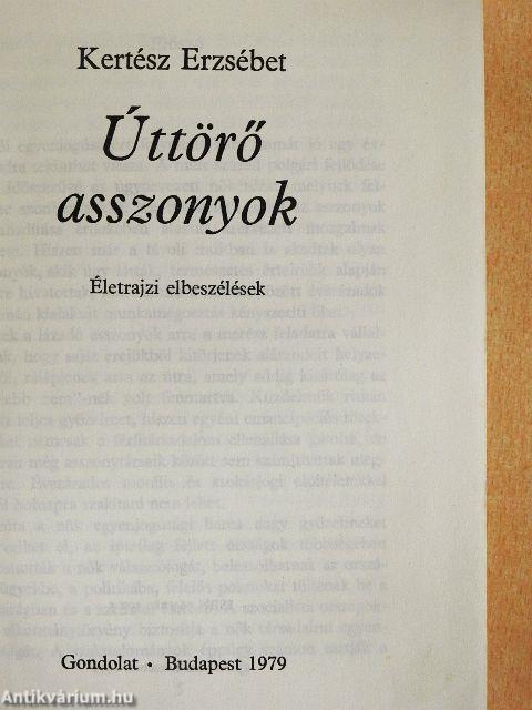 Úttörő asszonyok