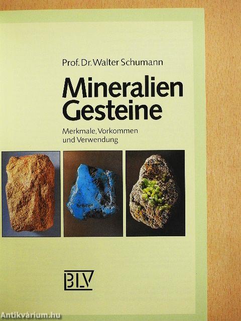 Mineralien Gesteine