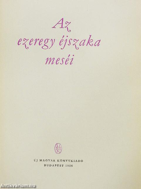 Az ezeregy éjszaka meséi