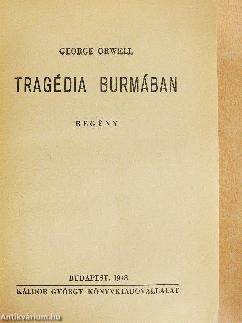 Tragédia Burmában