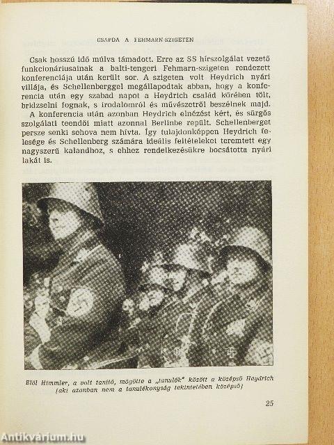Merénylet Heydrich ellen