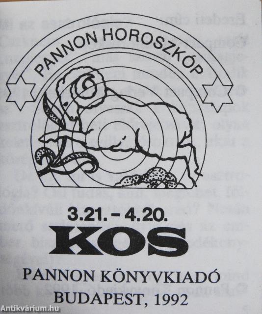 Kos (minikönyv)