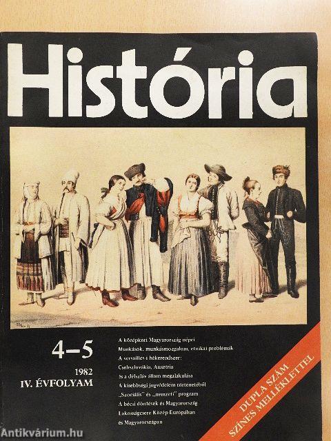 História 1982/4-5.