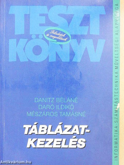 Táblázatkezelés