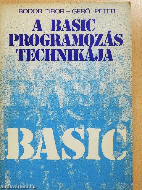 A BASIC programozás technikája