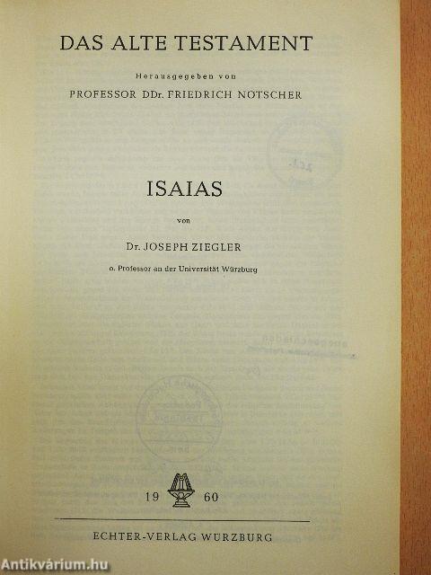 Das Alte Testament - Isaias