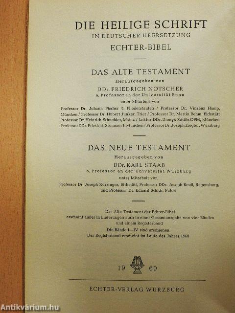 Das Alte Testament - Isaias