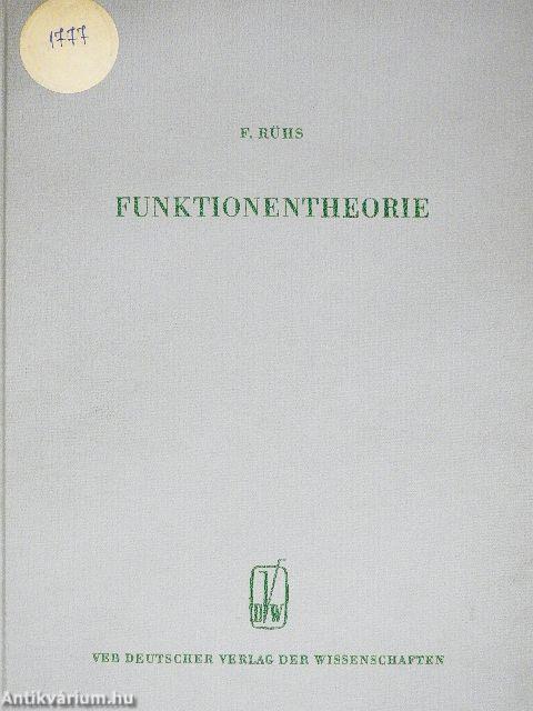 Funktionentheorie
