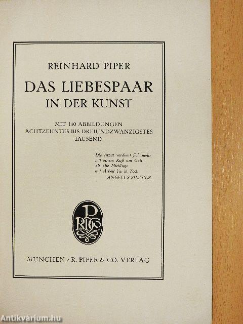 Das Liebespaar in der Kunst