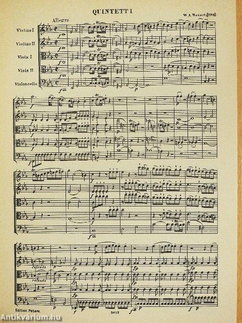 Fünf Streichquintette