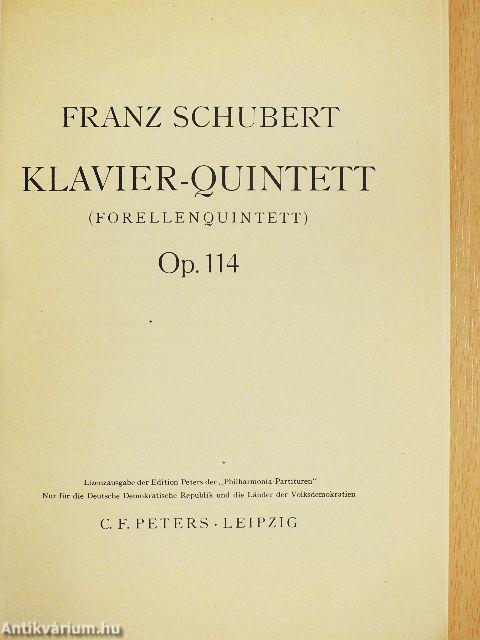 Klavier-quintett Op. 114