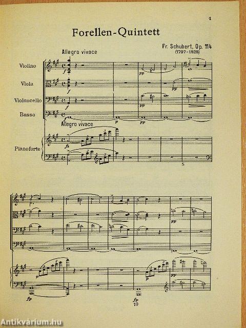 Klavier-quintett Op. 114