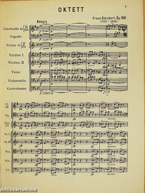 Oktett F dur op. 166