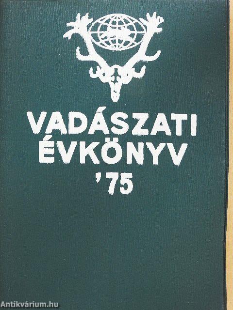 Vadászati évkönyv '75