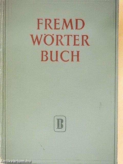 Fremdwörterbuch