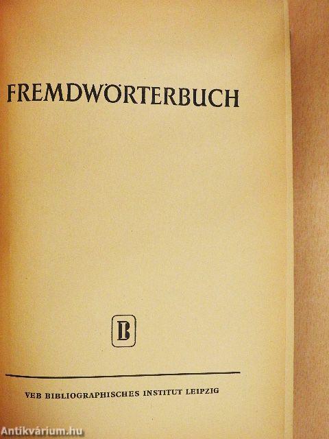 Fremdwörterbuch