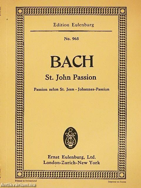 St. John Passion