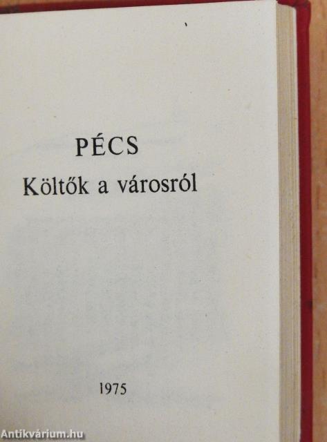 Pécs (minikönyv)