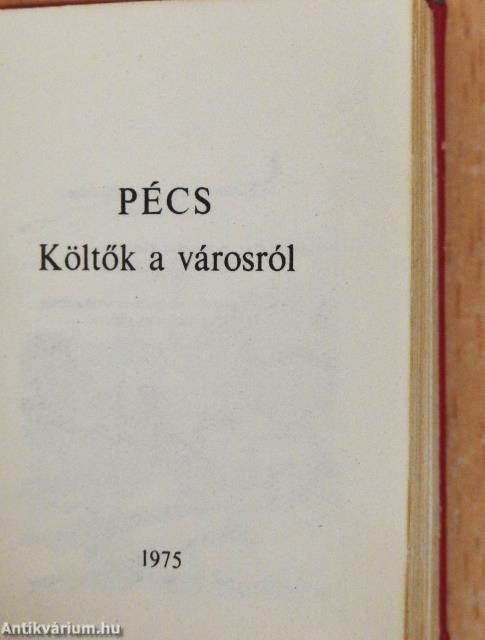Pécs (minikönyv)