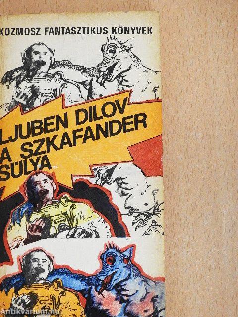 A szkafander súlya
