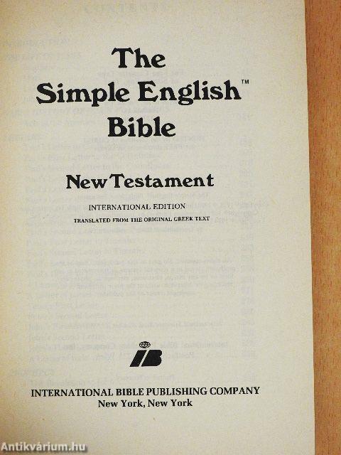The Simple English Bible