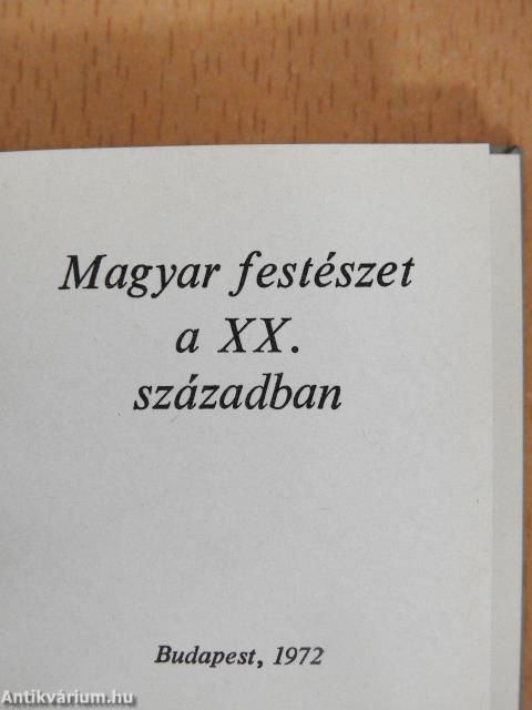 Magyar festészet a XX. században (minikönyv)