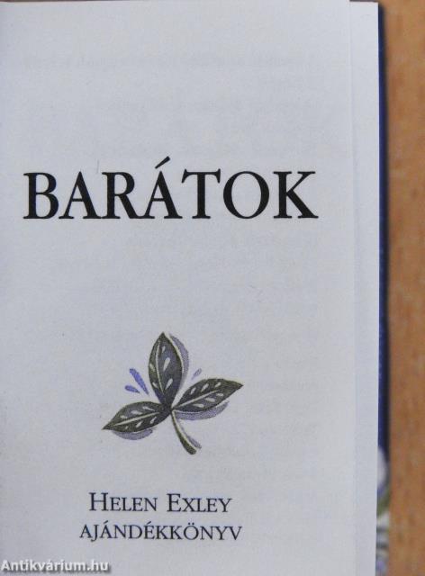 Barátok (minikönyv)